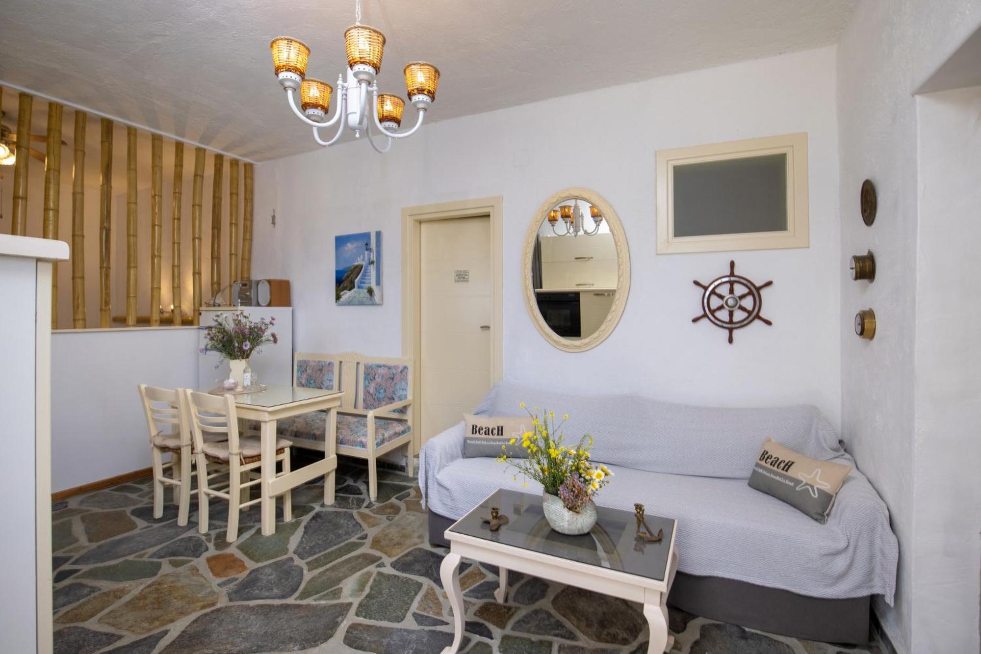 Aegean View - Seaside Apartment In Syros 阿佐里姆诺斯 外观 照片