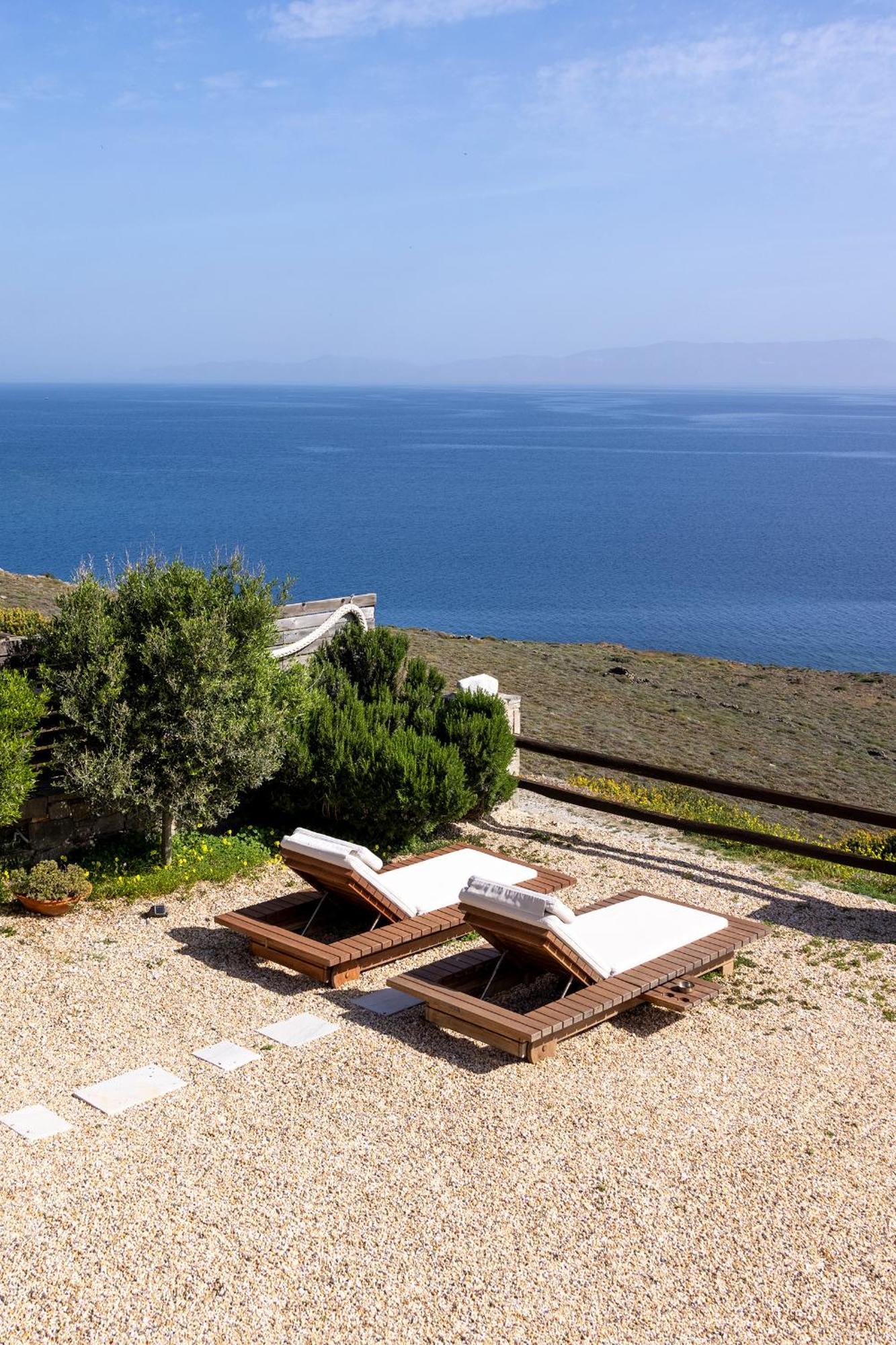Aegean View - Seaside Apartment In Syros 阿佐里姆诺斯 外观 照片