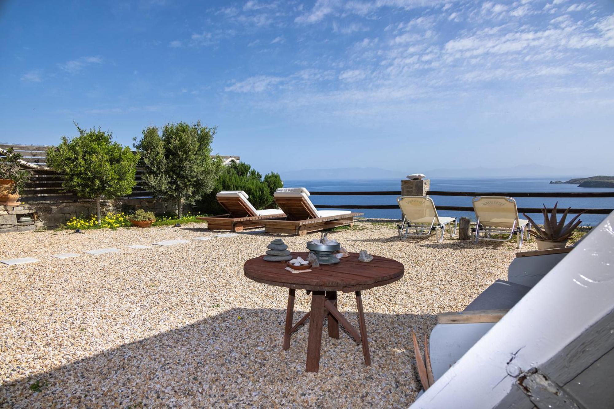 Aegean View - Seaside Apartment In Syros 阿佐里姆诺斯 外观 照片