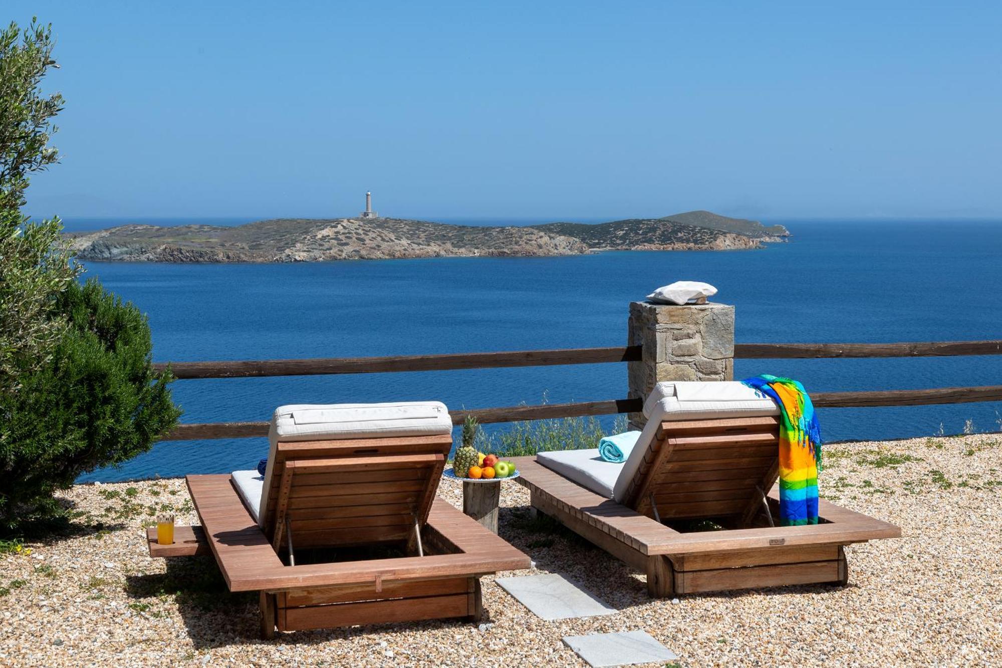 Aegean View - Seaside Apartment In Syros 阿佐里姆诺斯 外观 照片