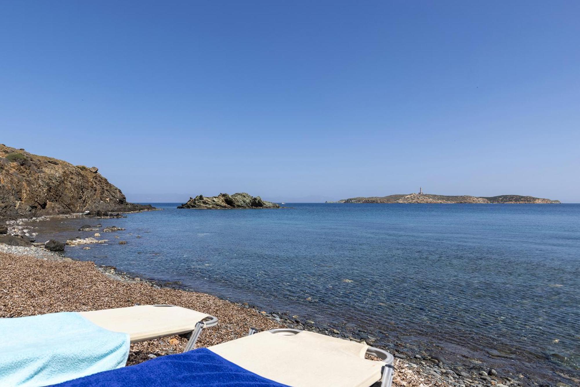 Aegean View - Seaside Apartment In Syros 阿佐里姆诺斯 外观 照片