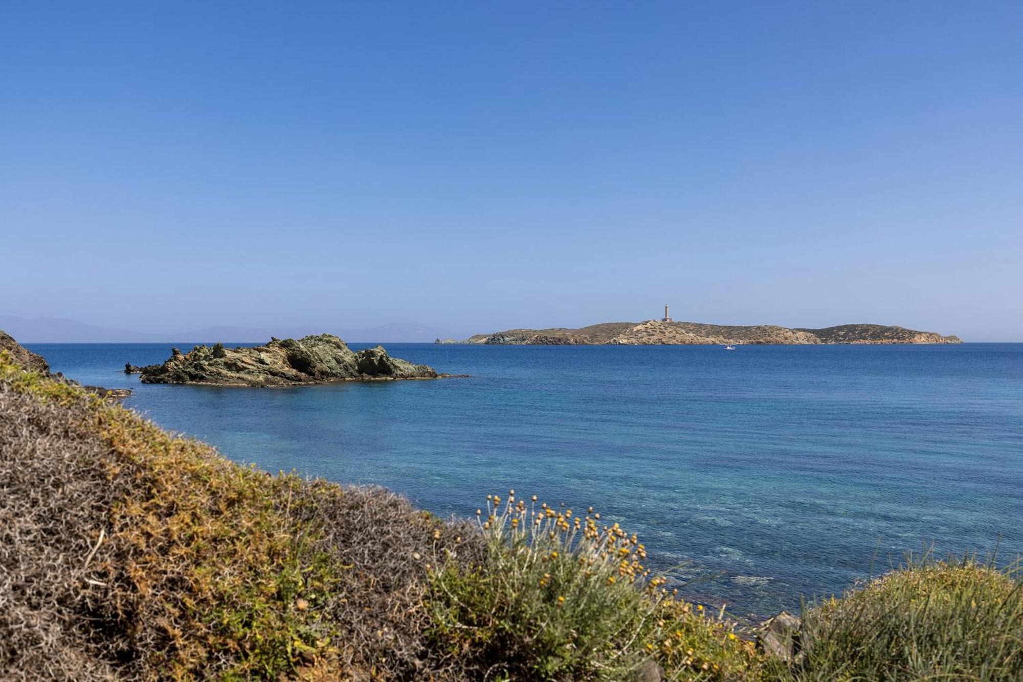 Aegean View - Seaside Apartment In Syros 阿佐里姆诺斯 外观 照片
